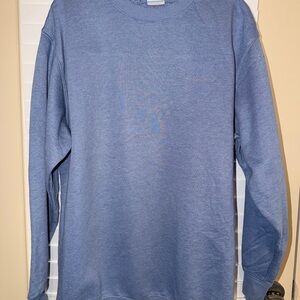 Columbia Men's Light Blue Crewneck Sweatshirt